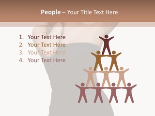 Full Caucasian Looking PowerPoint Template