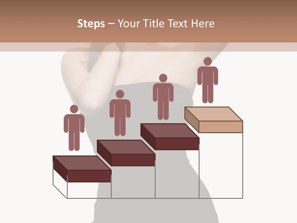 Full Caucasian Looking PowerPoint Template