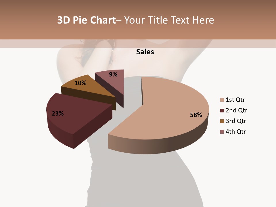 Full Caucasian Looking PowerPoint Template