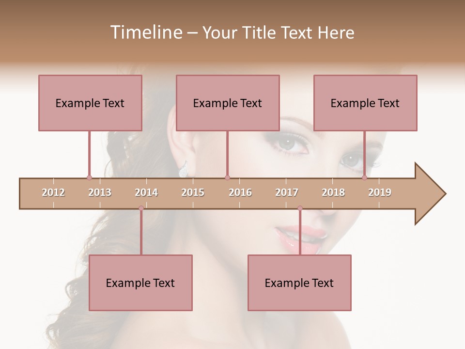 Face Isolated Sexy PowerPoint Template
