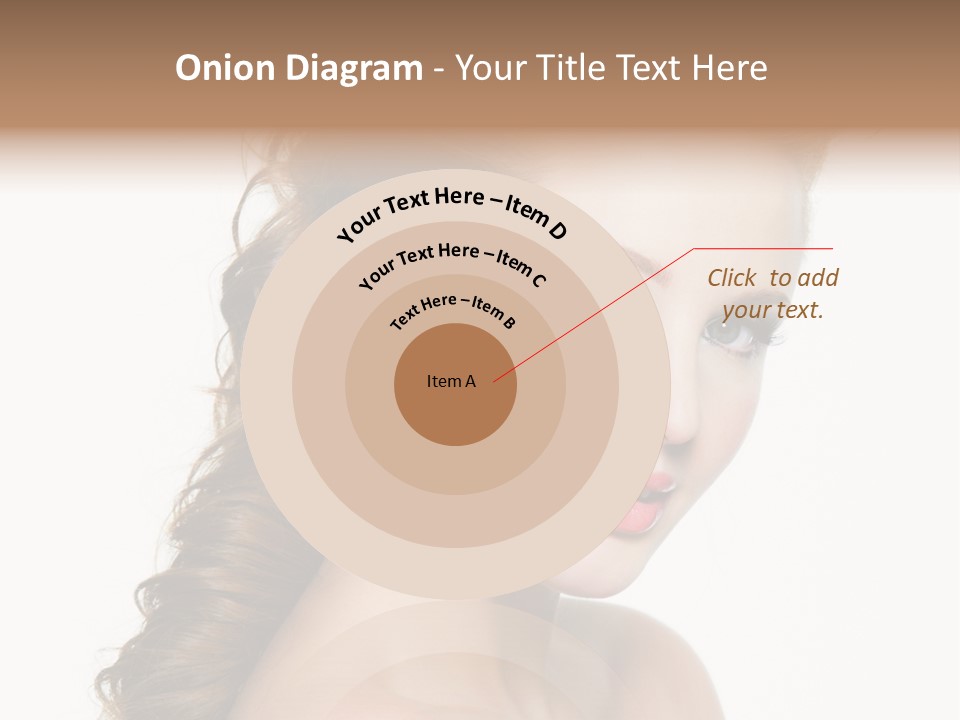 Face Isolated Sexy PowerPoint Template