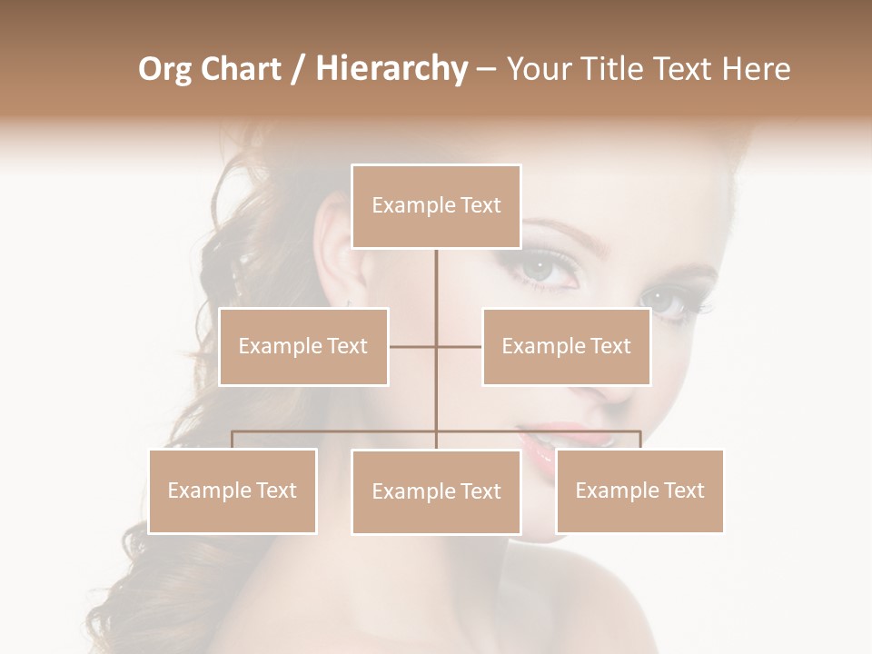 Face Isolated Sexy PowerPoint Template