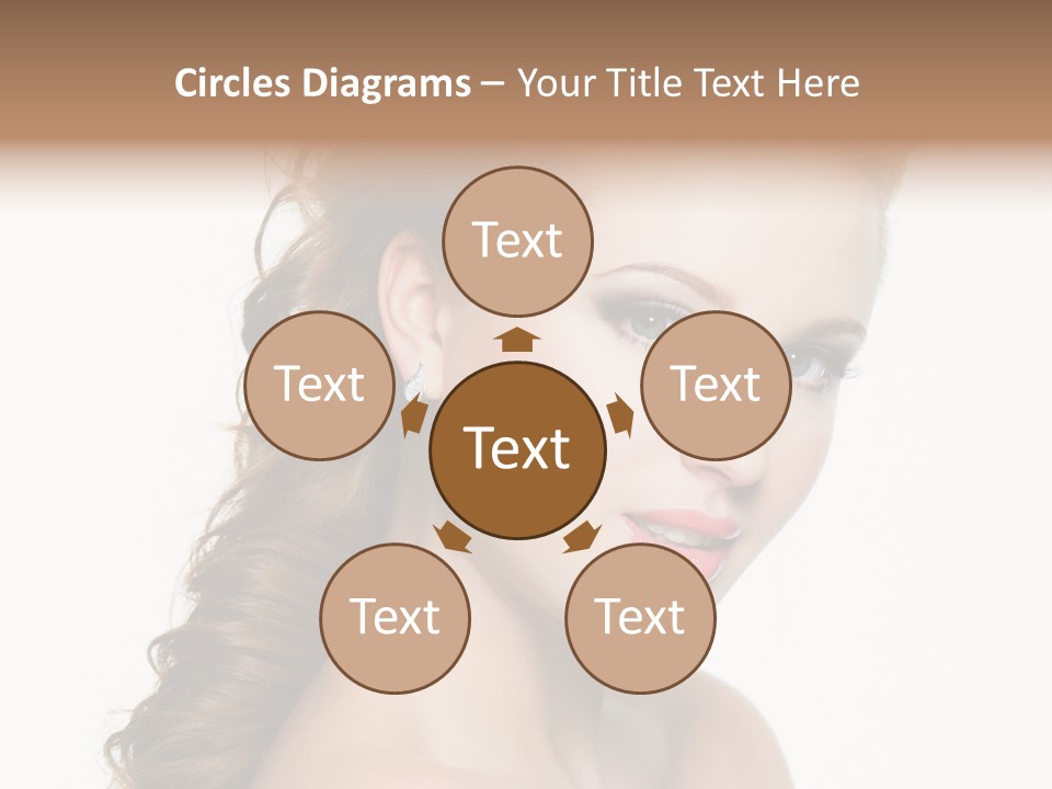 Face Isolated Sexy PowerPoint Template