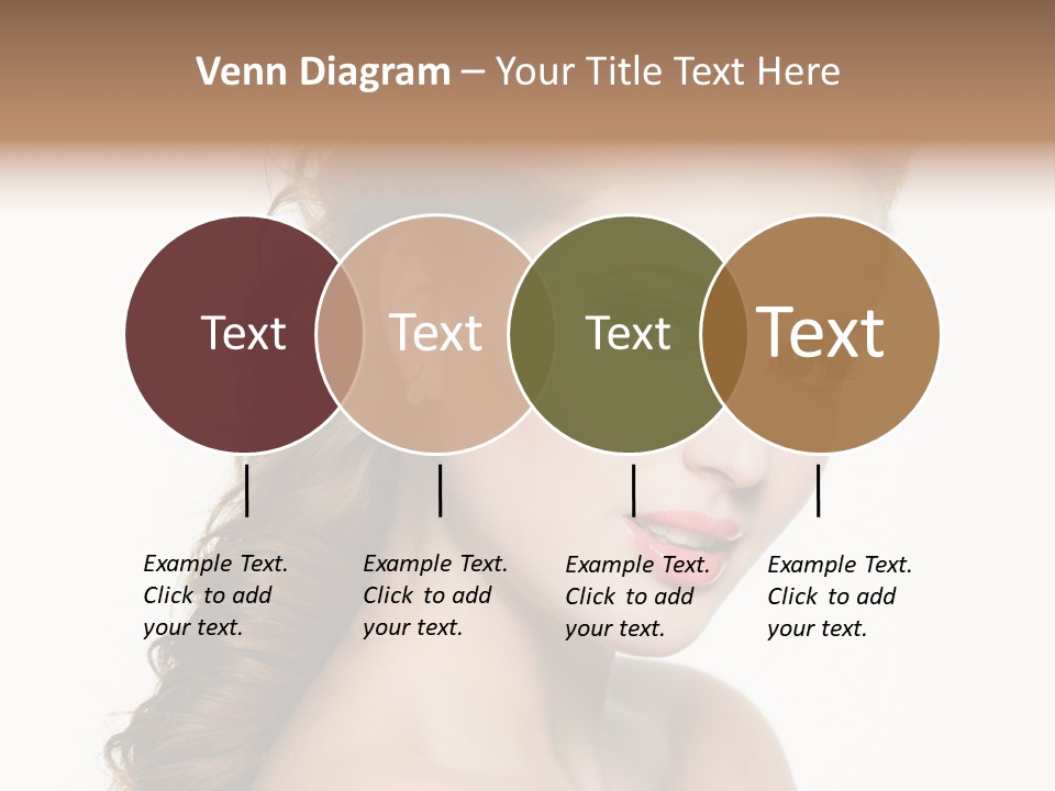 Face Isolated Sexy PowerPoint Template