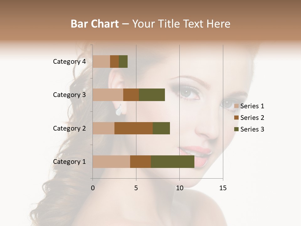 Face Isolated Sexy PowerPoint Template