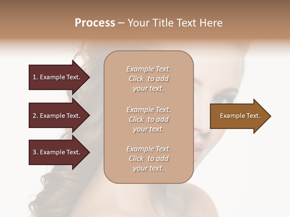 Face Isolated Sexy PowerPoint Template