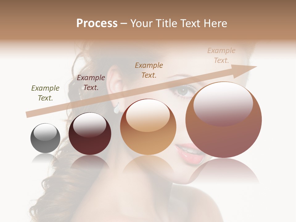 Face Isolated Sexy PowerPoint Template