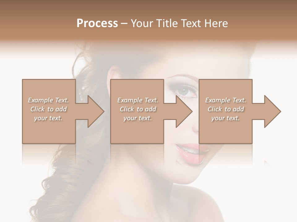 Face Isolated Sexy PowerPoint Template