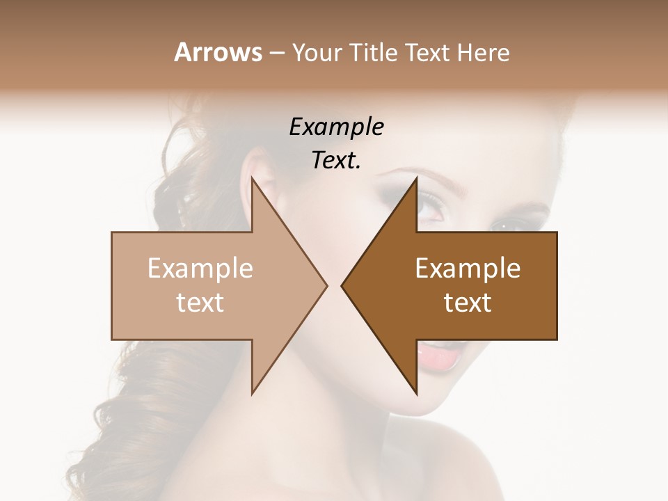 Face Isolated Sexy PowerPoint Template