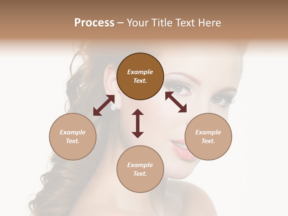 Face Isolated Sexy PowerPoint Template