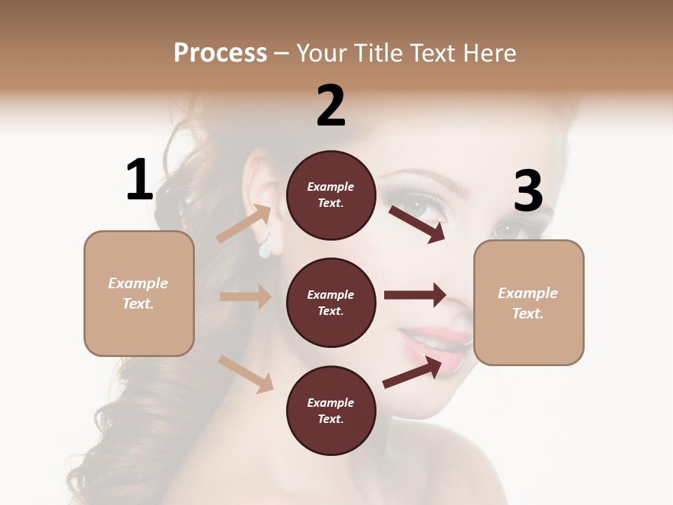 Face Isolated Sexy PowerPoint Template