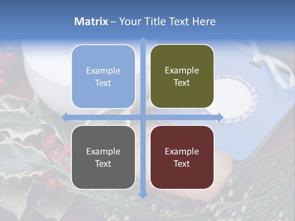 Red Sweet Holiday PowerPoint Template