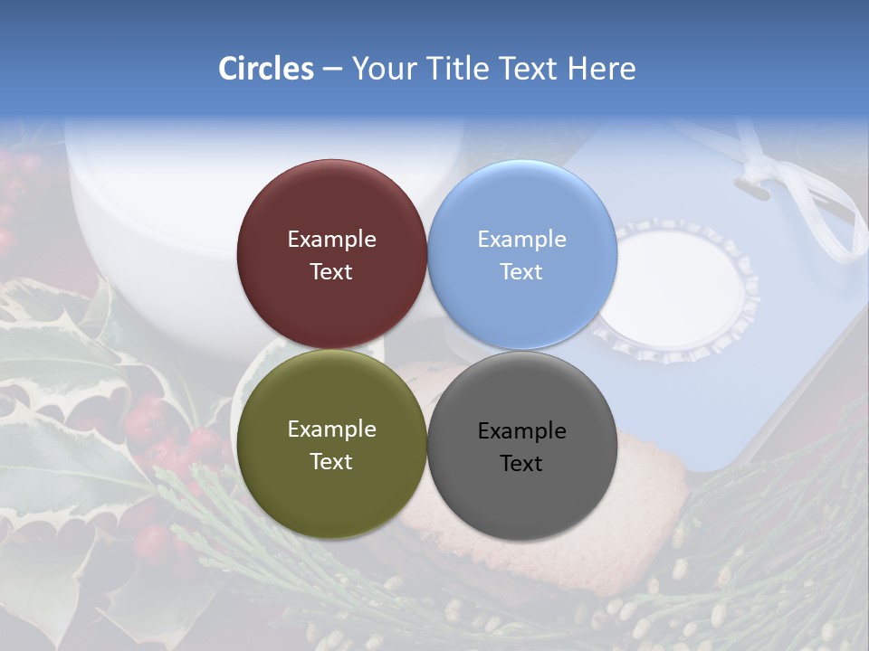 Red Sweet Holiday PowerPoint Template