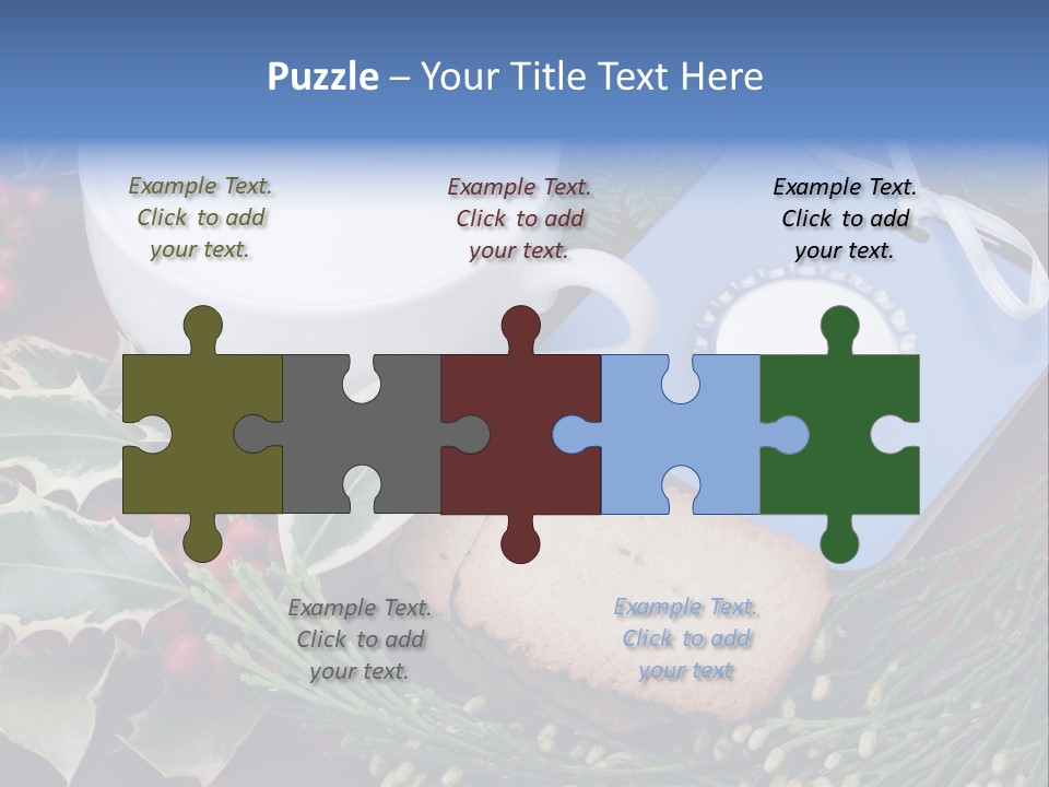 Red Sweet Holiday PowerPoint Template