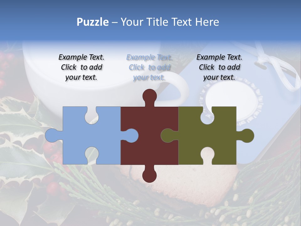 Red Sweet Holiday PowerPoint Template