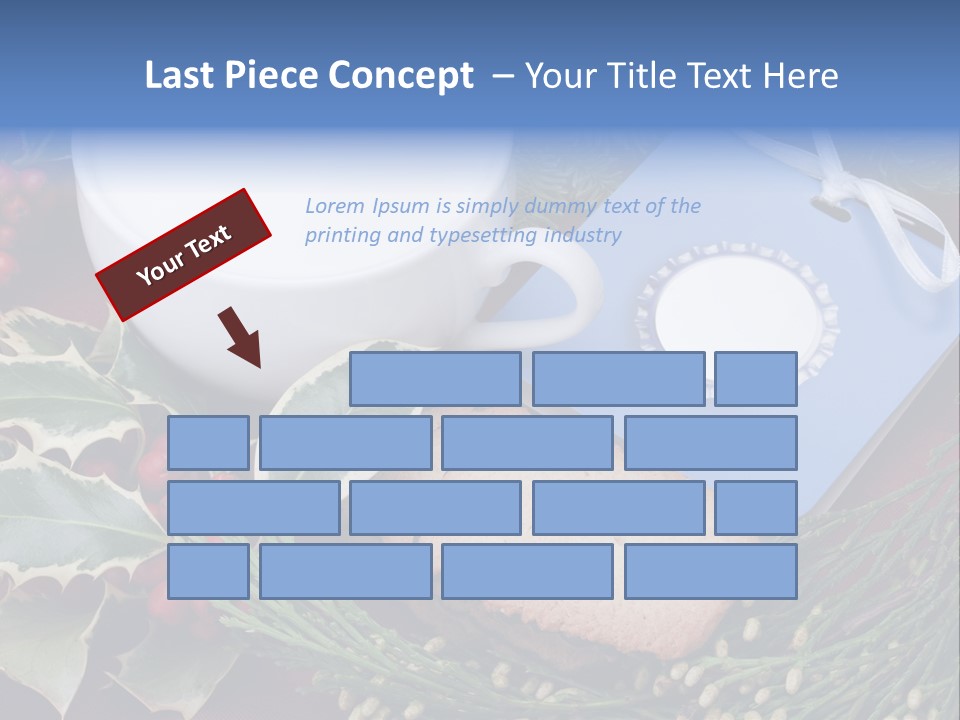 Red Sweet Holiday PowerPoint Template