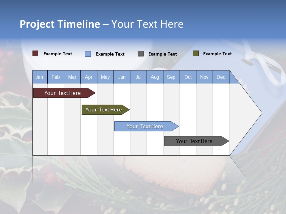Red Sweet Holiday PowerPoint Template