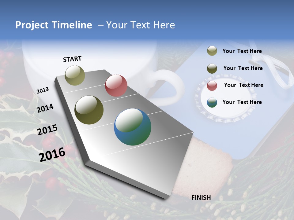 Red Sweet Holiday PowerPoint Template