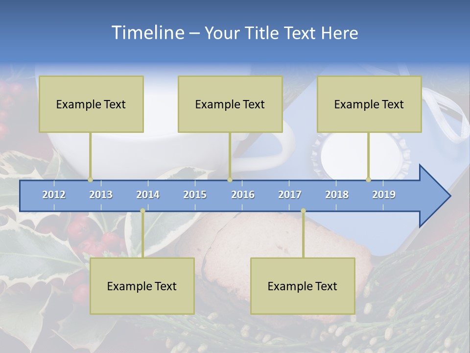 Red Sweet Holiday PowerPoint Template