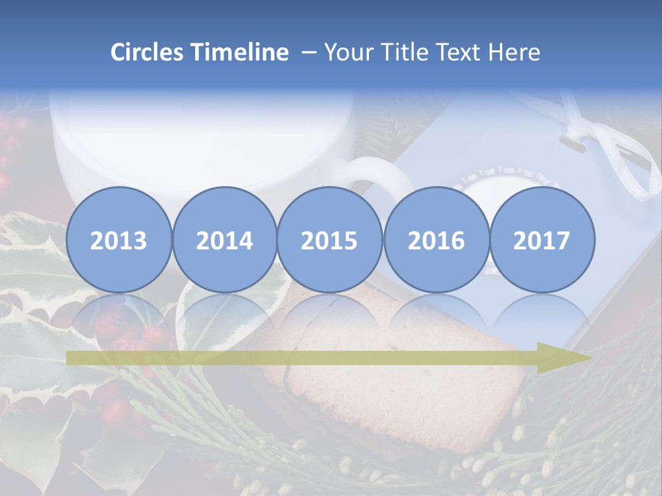 Red Sweet Holiday PowerPoint Template