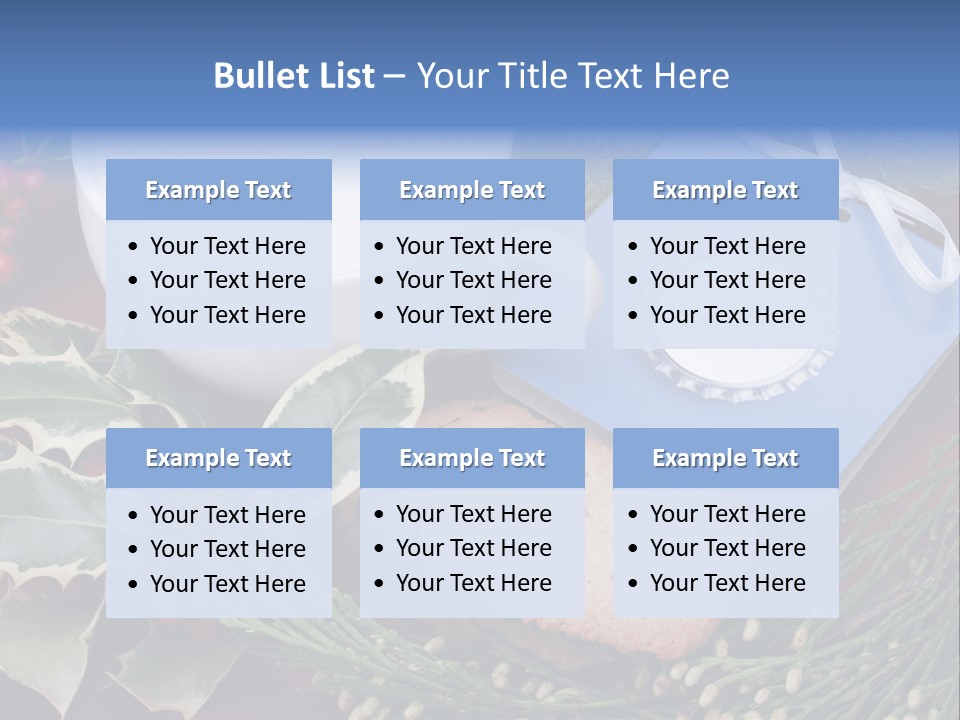 Red Sweet Holiday PowerPoint Template