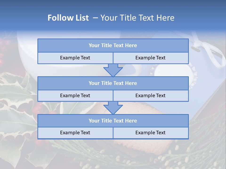Red Sweet Holiday PowerPoint Template