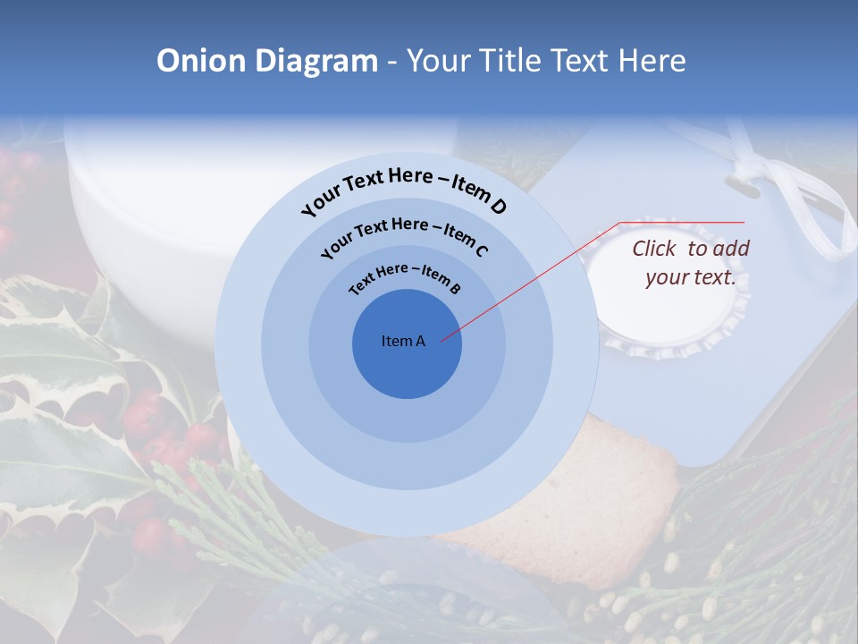 Red Sweet Holiday PowerPoint Template