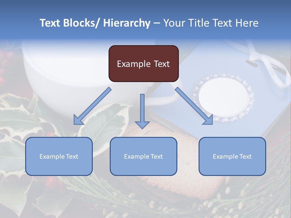 Red Sweet Holiday PowerPoint Template