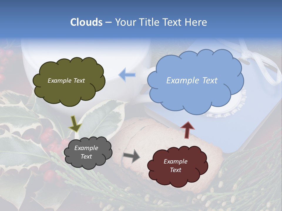 Red Sweet Holiday PowerPoint Template