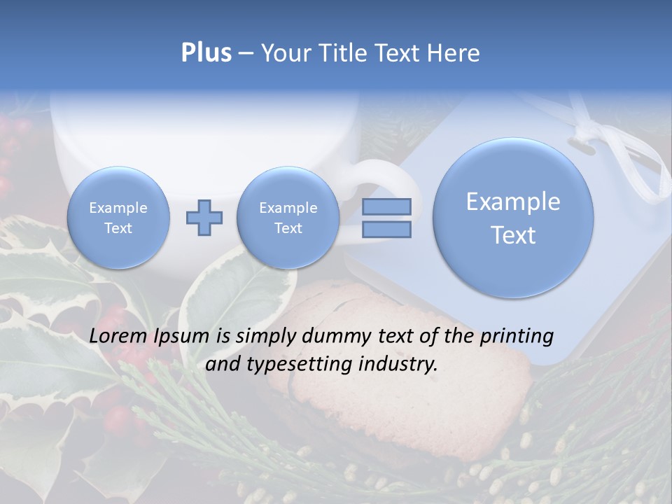 Red Sweet Holiday PowerPoint Template