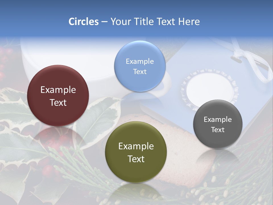 Red Sweet Holiday PowerPoint Template