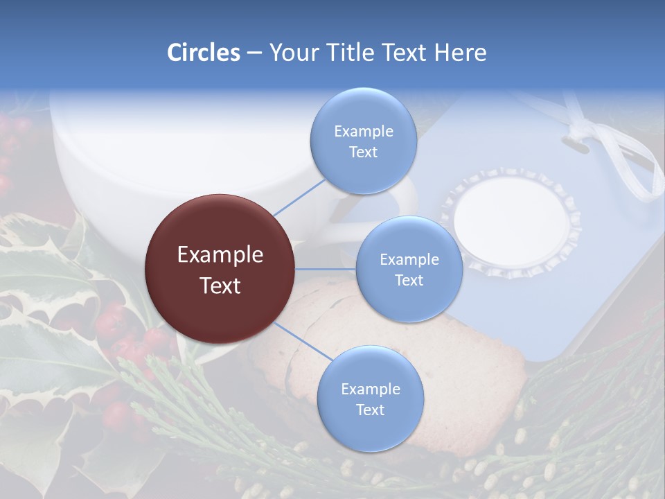 Red Sweet Holiday PowerPoint Template