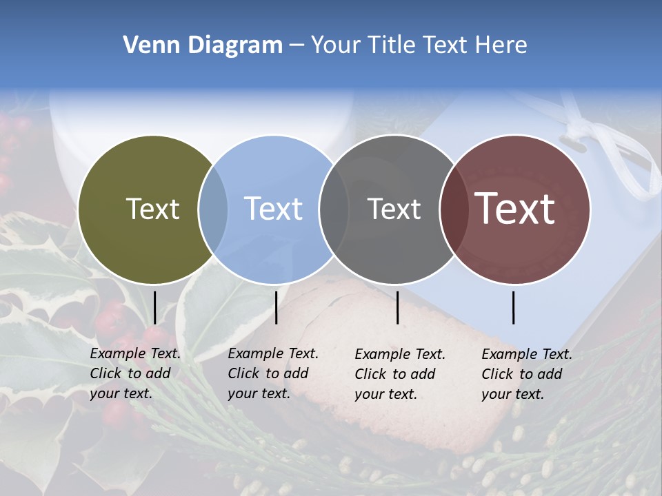 Red Sweet Holiday PowerPoint Template