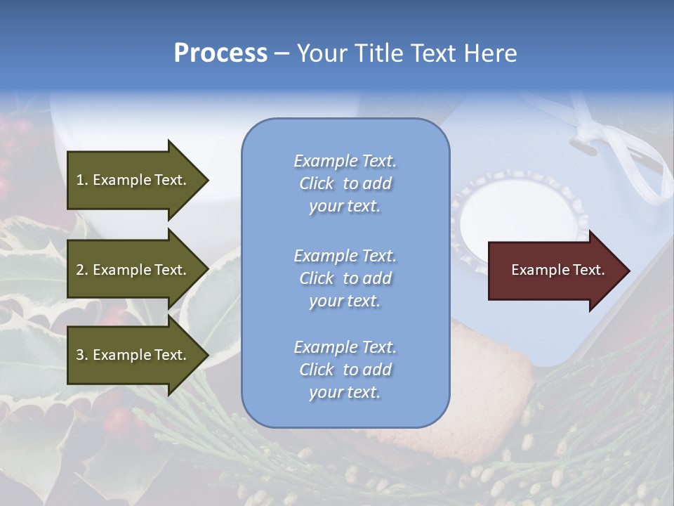 Red Sweet Holiday PowerPoint Template