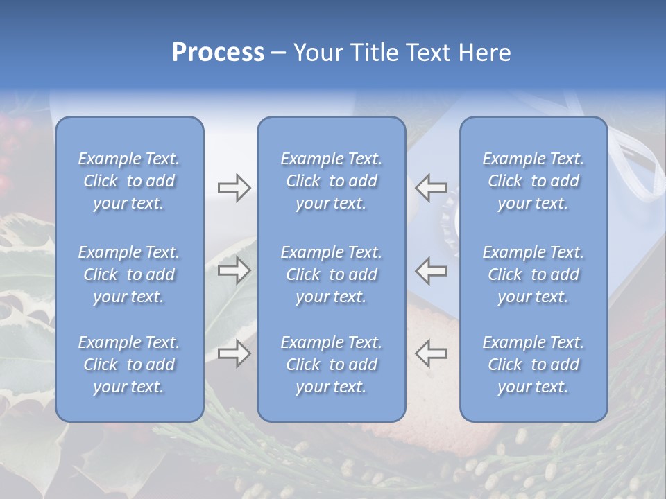 Red Sweet Holiday PowerPoint Template