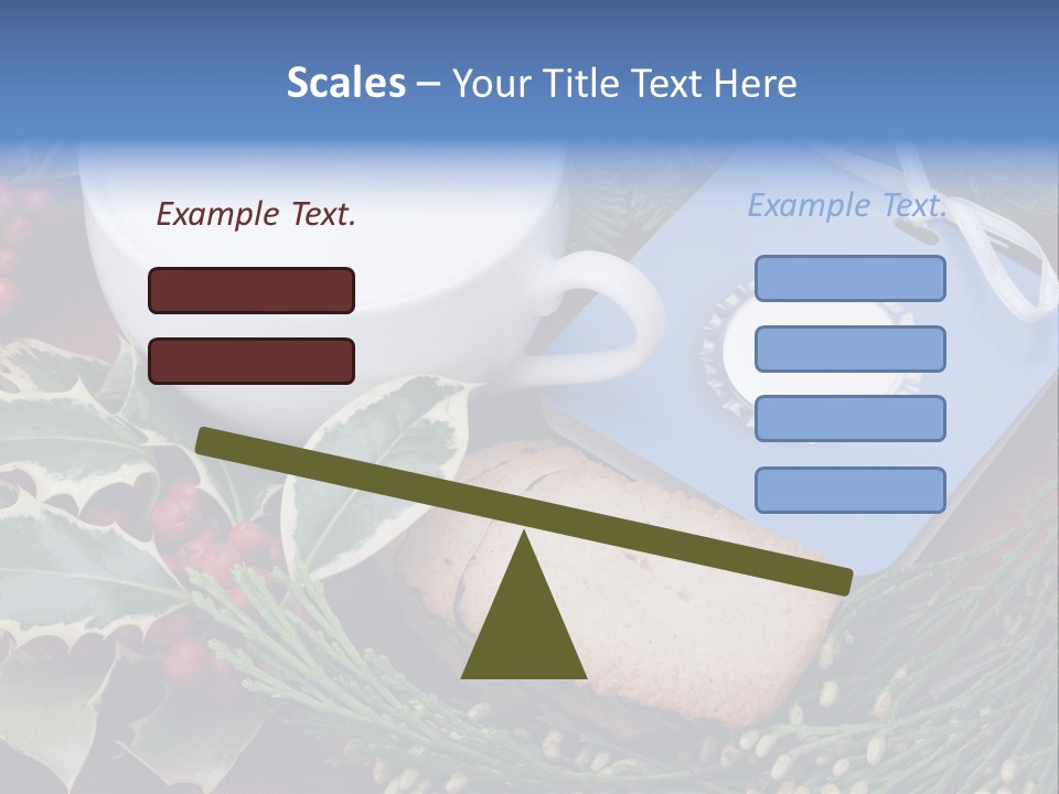 Red Sweet Holiday PowerPoint Template