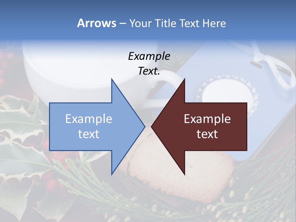 Red Sweet Holiday PowerPoint Template
