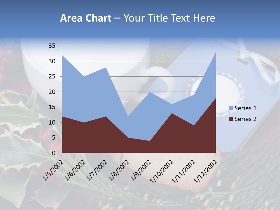 Red Sweet Holiday PowerPoint Template