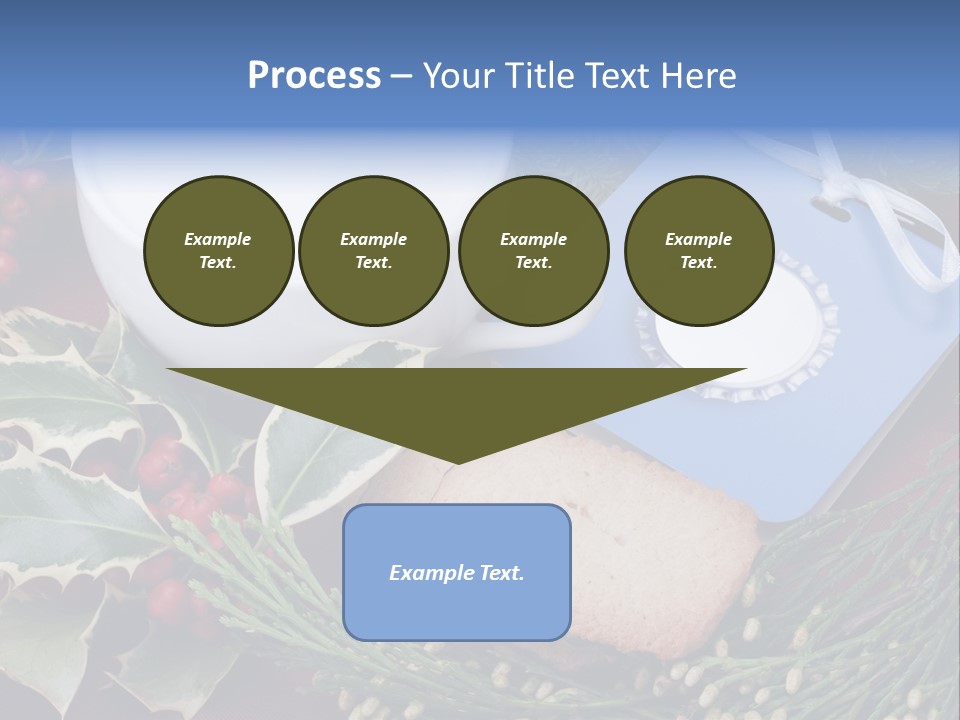 Red Sweet Holiday PowerPoint Template