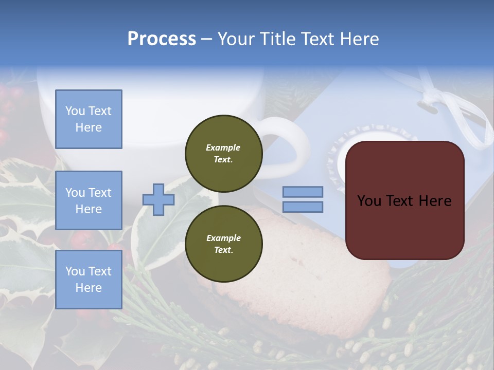 Red Sweet Holiday PowerPoint Template
