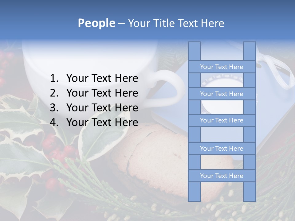 Red Sweet Holiday PowerPoint Template