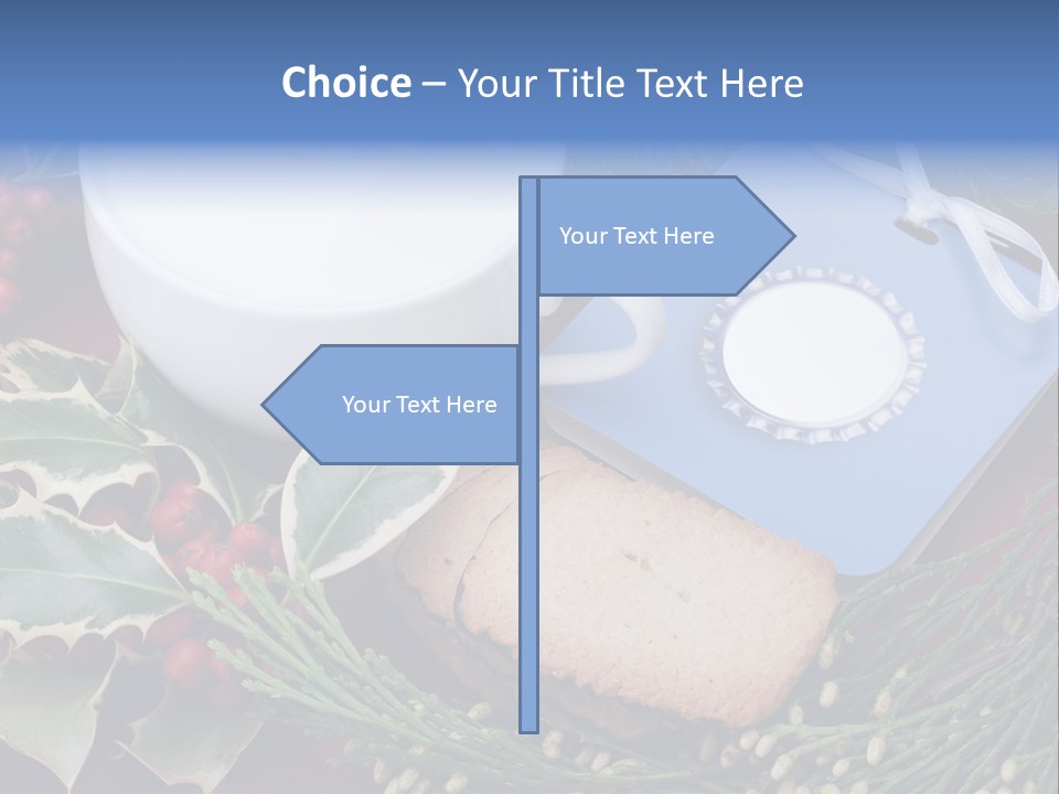 Red Sweet Holiday PowerPoint Template