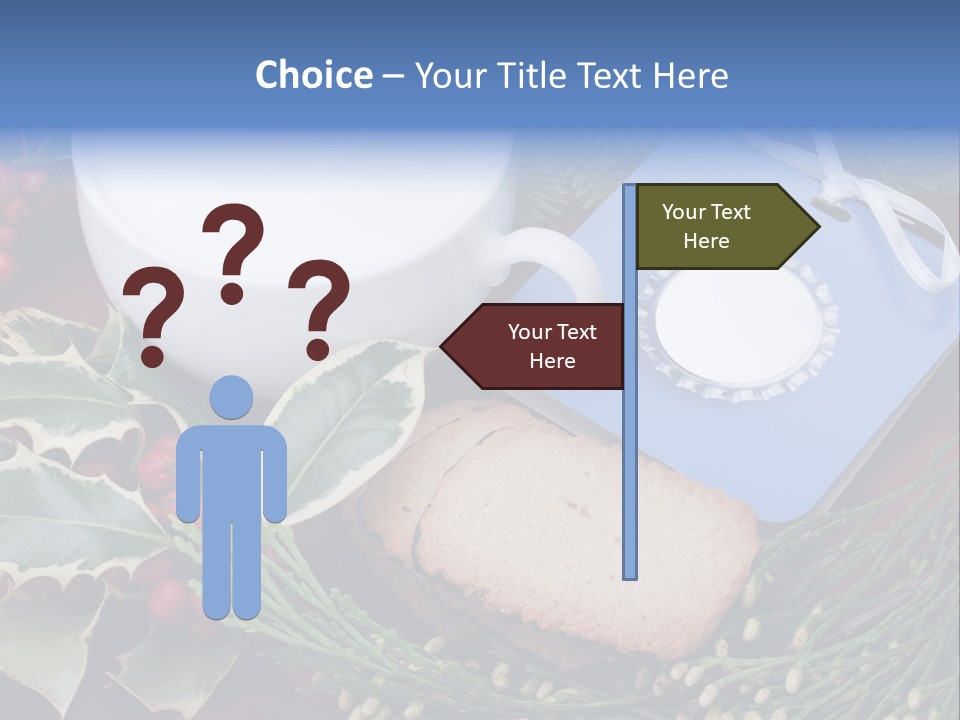 Red Sweet Holiday PowerPoint Template