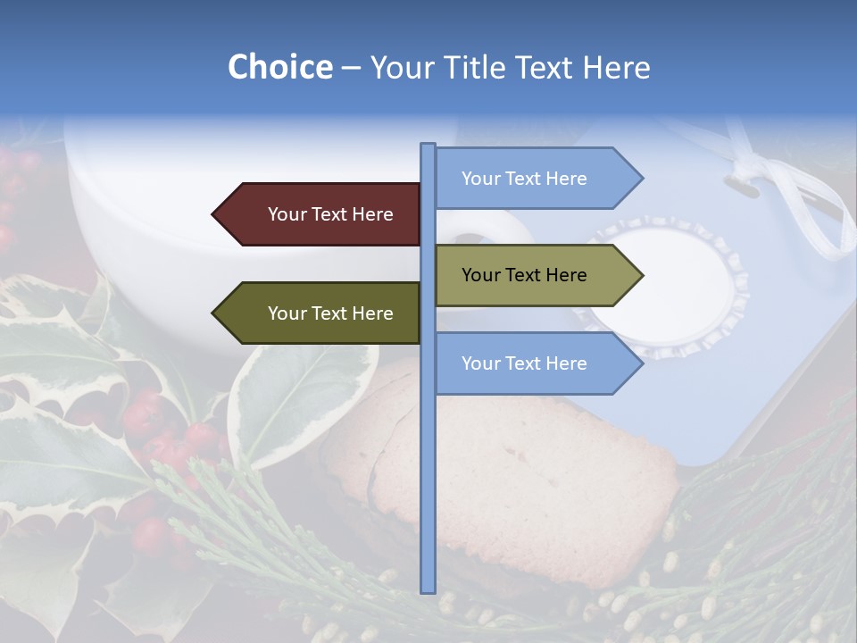 Red Sweet Holiday PowerPoint Template