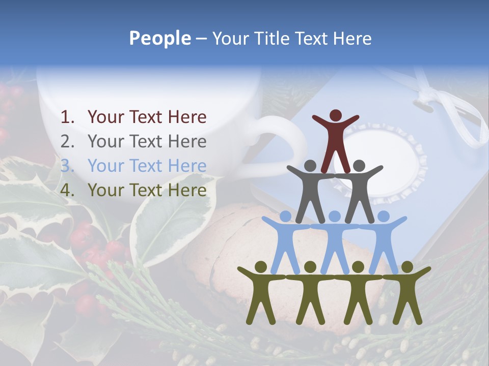 Red Sweet Holiday PowerPoint Template