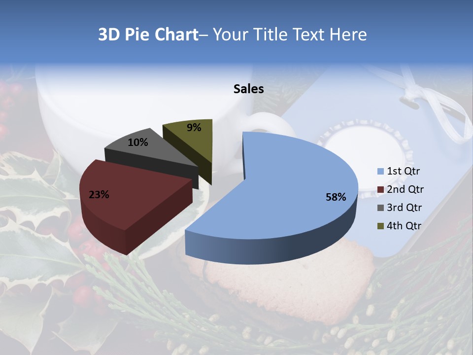Red Sweet Holiday PowerPoint Template