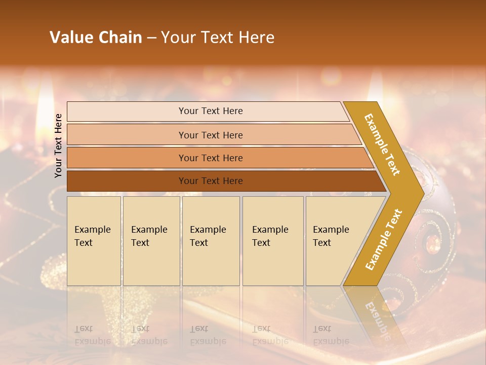Seasonal Arrangement Holiday PowerPoint Template