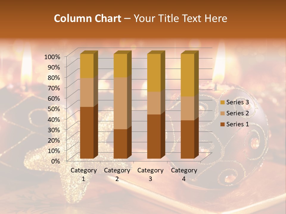Seasonal Arrangement Holiday PowerPoint Template