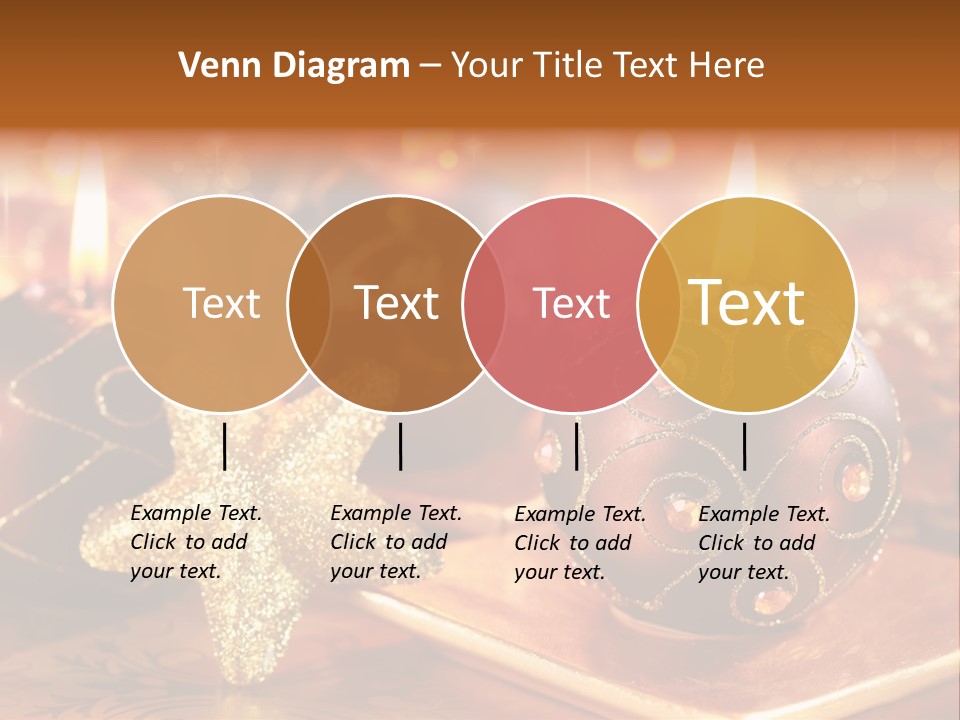 Seasonal Arrangement Holiday PowerPoint Template