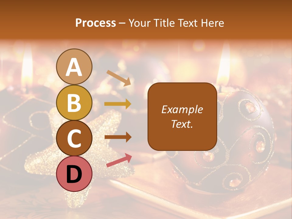 Seasonal Arrangement Holiday PowerPoint Template